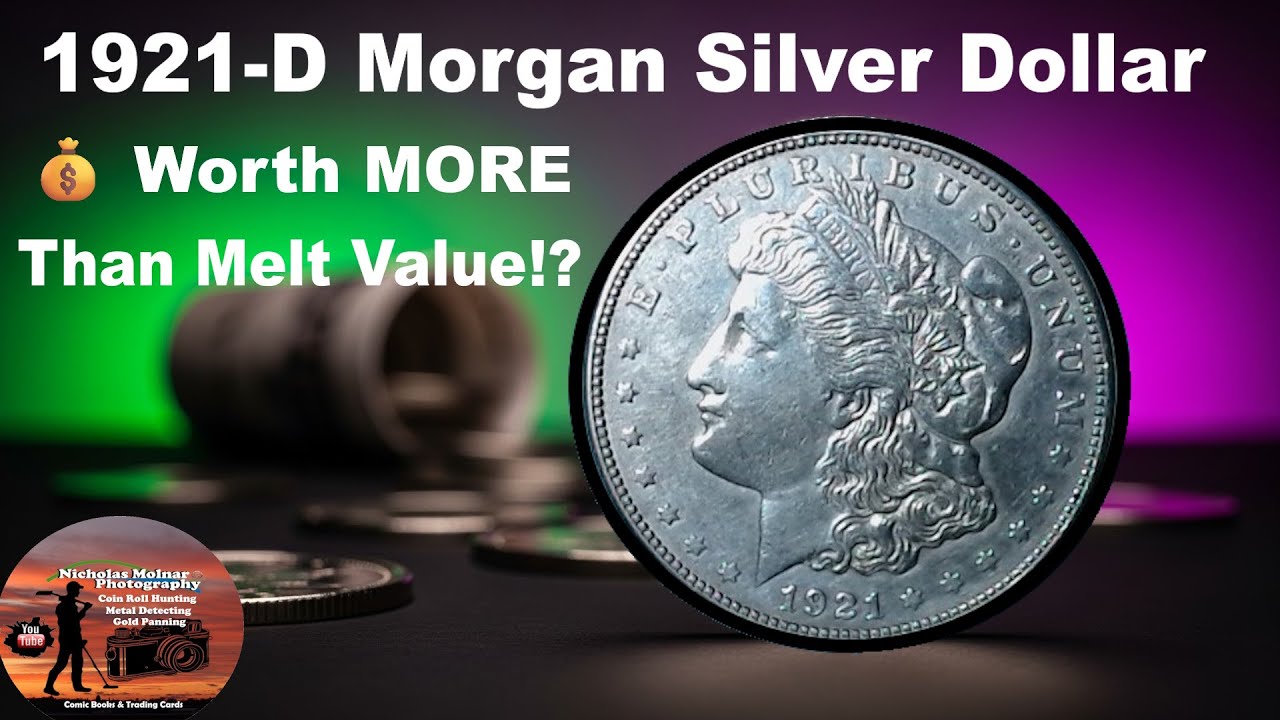1921 D Morgan Silver Dollar 💰 Worth MORE Than Melt Value!? - YouTube