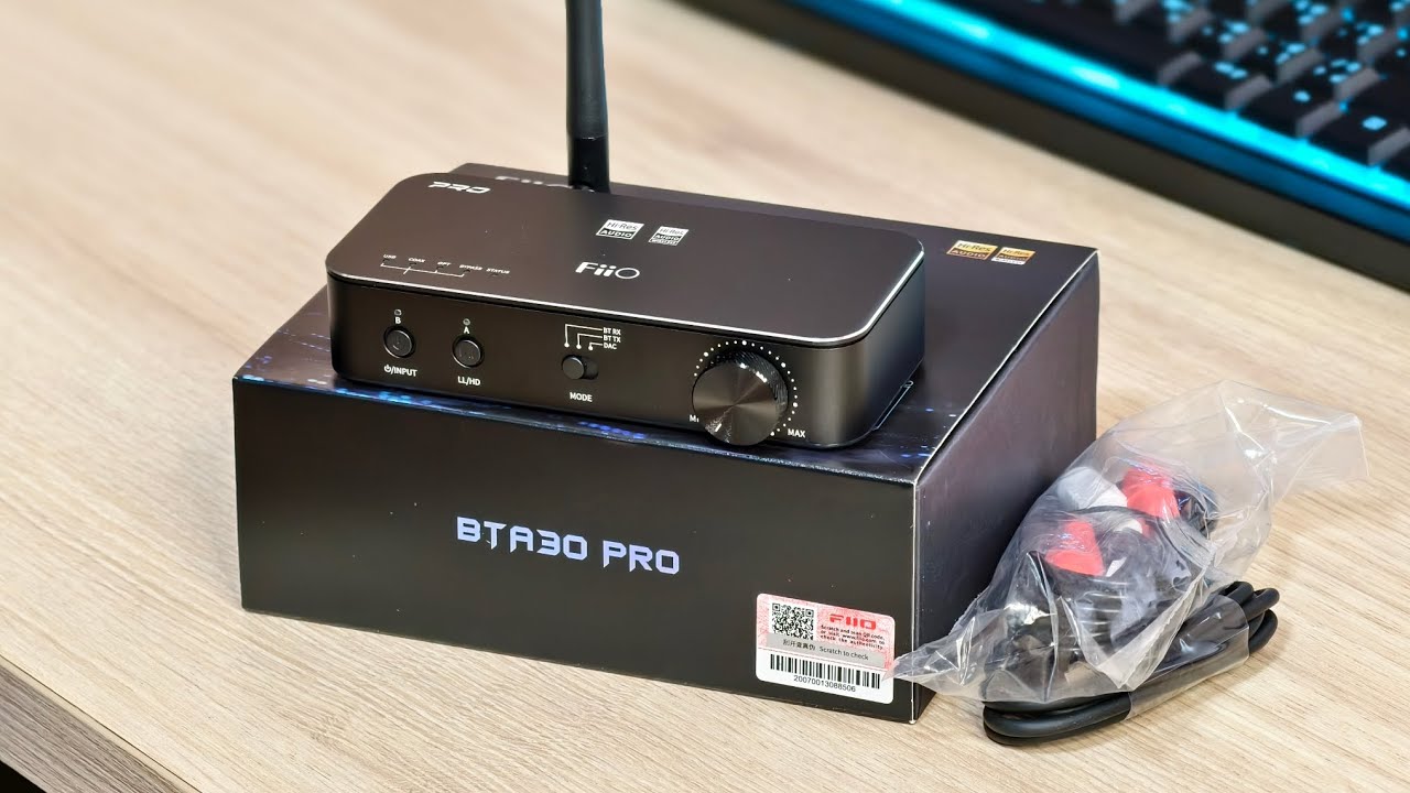 Full Review of FIIO BTA30 PRO, including outdoor sound testing