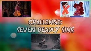 (non)Disney editing challenge | Seven deadly sins