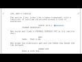 Screenwriting: Anatomy of a Screenplay - Pre-Production (Tutorial)