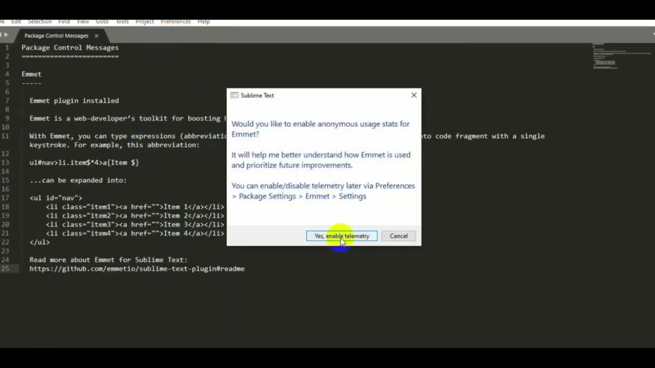 Sublime text 3 package install 2023 bangla