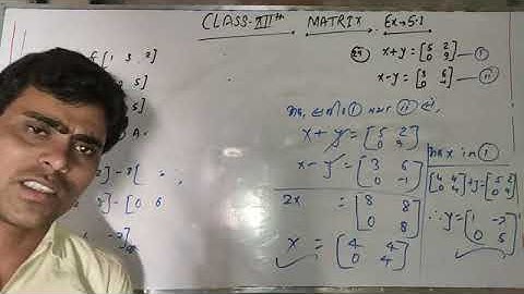 Class 12th MATRIX Part 4 Ex-(5.1)K.C SINHA MATH SOLUTION पुरे video अवश्य  को देखें.