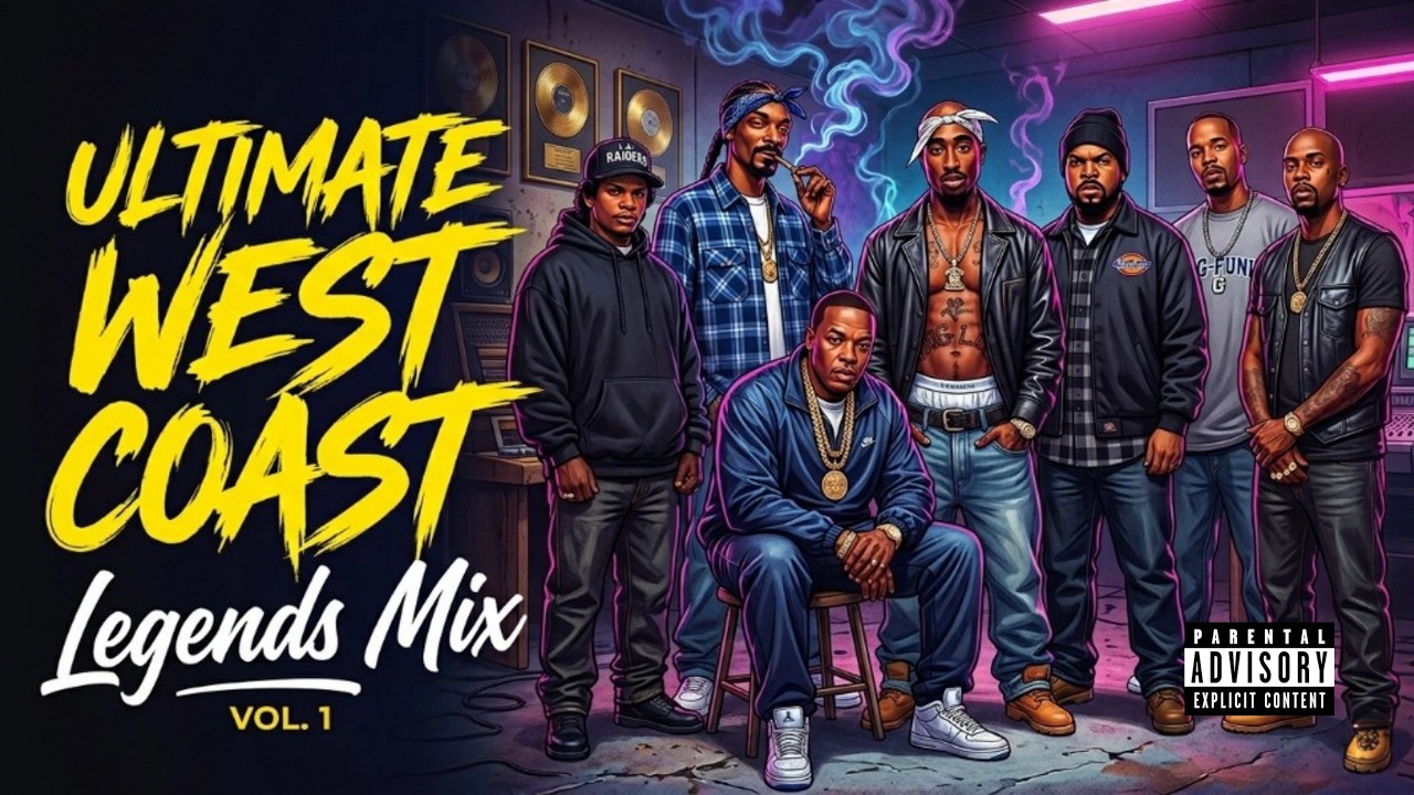 洋楽 MR.ALL THAT G-RAP G-FUNK GANGSTA Ultimate West Coast Legends Mix — Smooth G Funk & Gangsta Rap