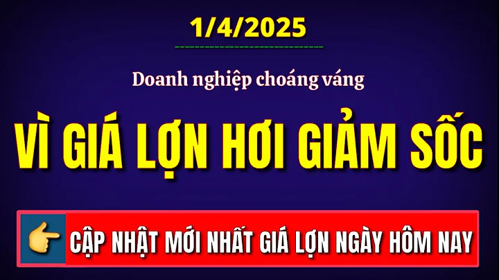 Giá heo hơi ngày hôm nay 1/4/2025 || Doanh nghiệp choáng váng vì giá lợn giảm sốc