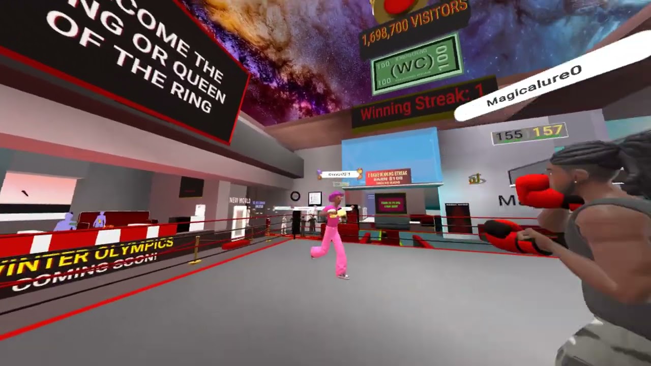 World Class boxing gym winter Olympics - The.Void.1 “Current Olympic Champ” Vs Crimson