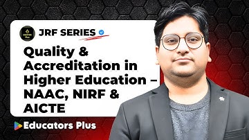 Quality & Accreditation in Higher Education NTA NET Paper 1 December 2025