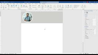 Format a picture into a shape in Microsoft Word