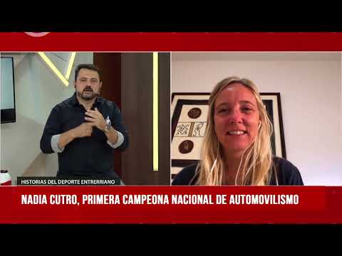 Nadia Cutro, la primera campeona del automovilismo nacional