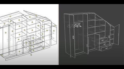 Blum Hardware Set Up In Polyboard