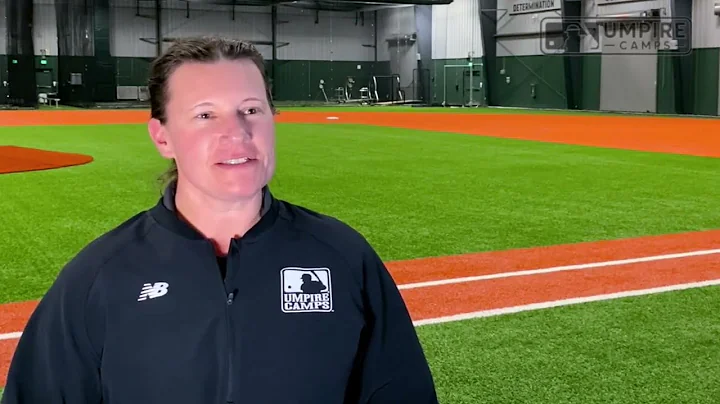 MLB Umpire Camp Alum and Umpire Jen Pawol