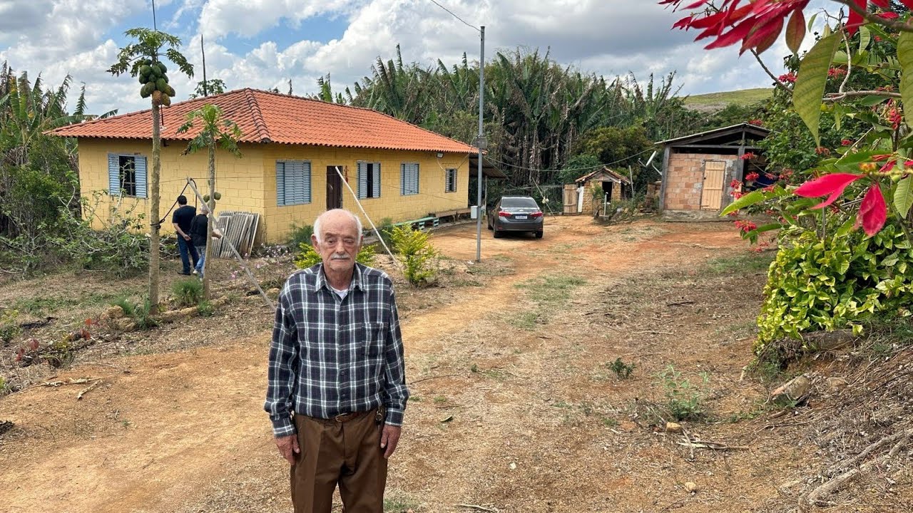 Por causa da saúde ele decidiu vender o seu sítio grande oportunidade
