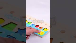 Toyshine wooden 4 Angle Geometric Blocks Stacker #toyshine #toys #shorts #ytshorts Update