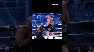 Undertaker vs Brock Lesnar WrestleMania 30 #wwe #shorts