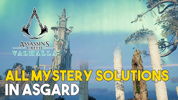 Assassins Creed Valhalla All Mystery Solutions In Asgard