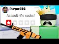 Most Loved vs Most Hated Weapons In Roblox Rivals!