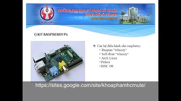 Raspberry - Ứng dụng giao tiếp I2C và UART (phần 1)