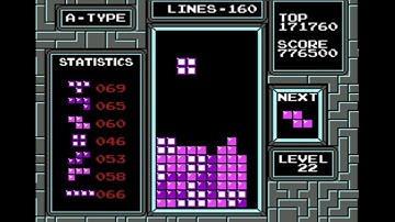 NES Tetris - First B2B Maxouts