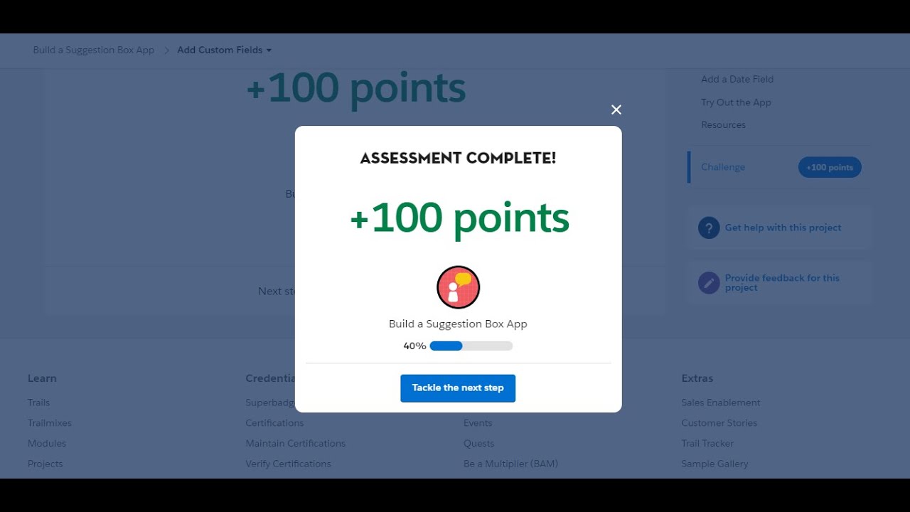 Add Custom Fields To Build a Suggestion Box App In Trailhead
