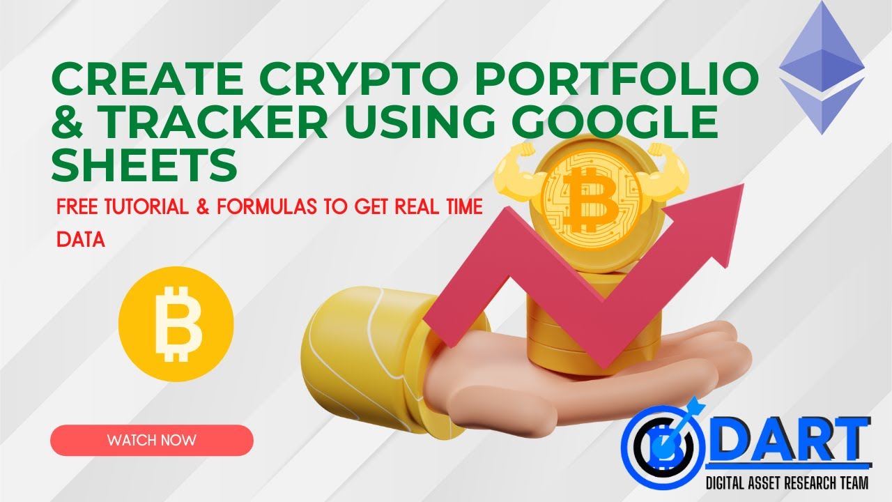 My Crypto Portfolio Spreadsheet using Google Sheets (REAL TIME DATA) Tutorial