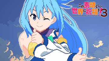 Konosuba Season 3 Opening - Growing Up [8-bit cover]