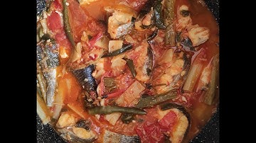 Boiled Fish with bamboo Shoot Naga style