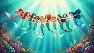 10 Little Mermaids -  fun kids song counting