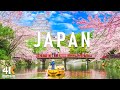Japan 4k relaxing music with beautiful natural landscape 4k u.