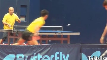 Zhang jike - drive  [slow motion]