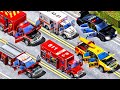 Emergency Vehicles Police Car: Fire Truck in Ambulance Names and Sounds - Best Android GamePlay