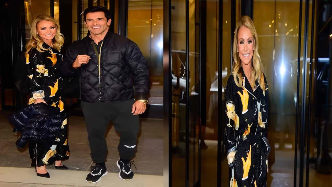 Kelly Ripa Wears 2,280 Pajama Set on Watch What Happens Live (They’re