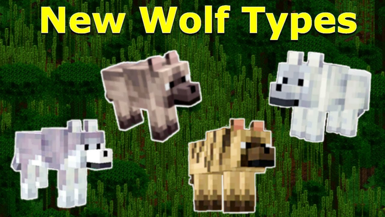 ALL 1 21 Minecraft Wolf Variants In Minecraft 1 21 How To Get All The ALL 1 21 Minecraft Wolf Variants In Minecraft 1 21 How To Get All The