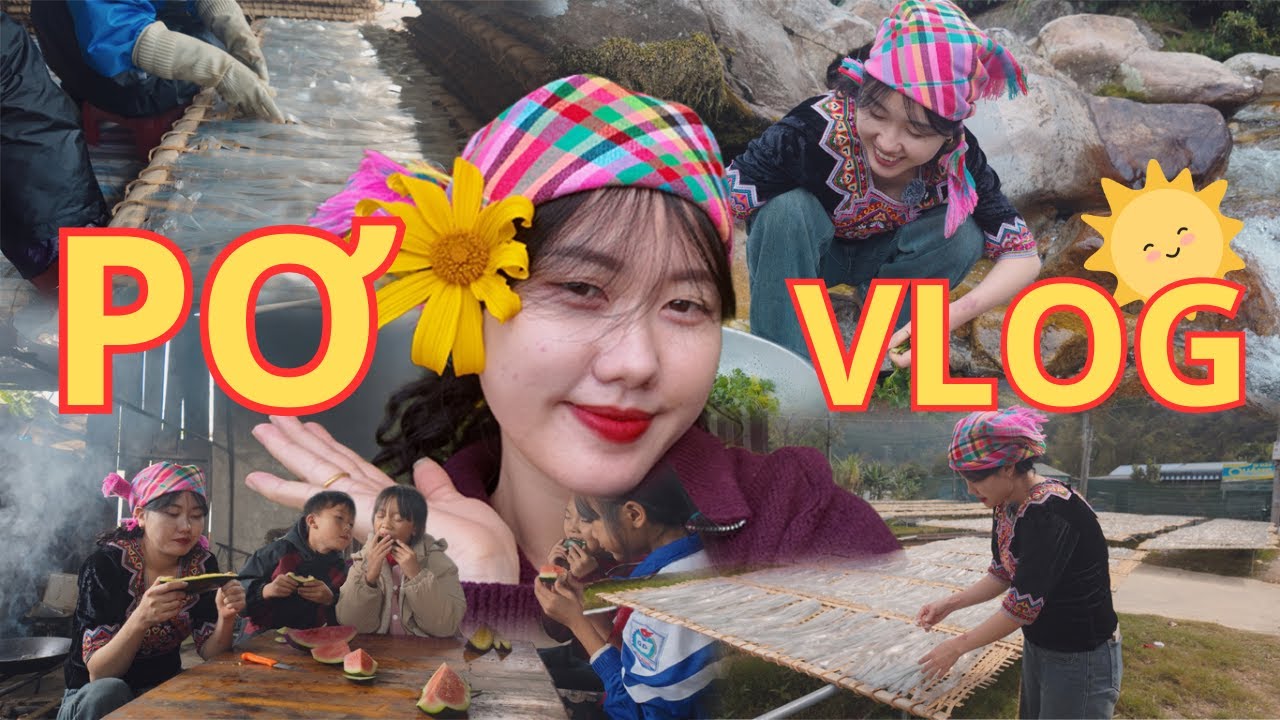 Pơ vlog | BÍ MẬT Miến Dong Thủ Công & Hành Động Cùng Bà Con Tiêu Thụ Nông Sản!