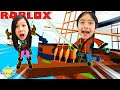 Ryan is a PIRATE in ROBLOX! Let's Play Roblox Pilfering Pirates with Ryan's Mommy!