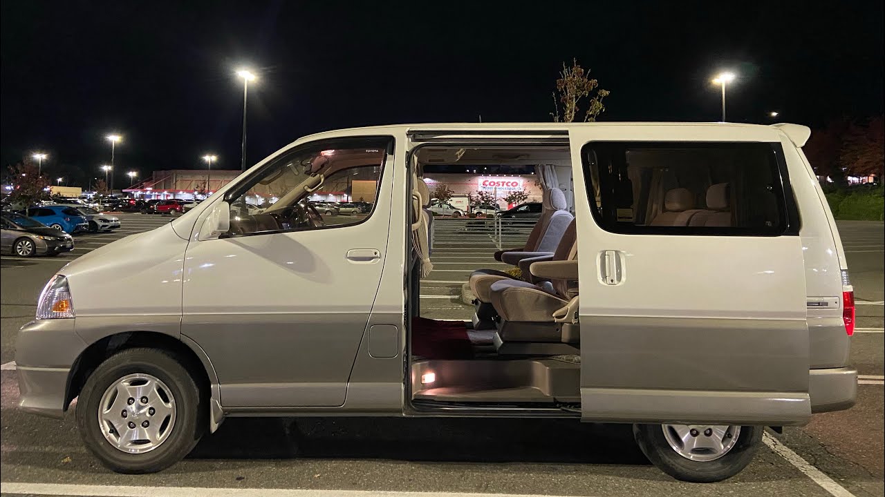 1999 Toyota Granvia and Grand Hiace van 4WD V6 gas / Turbo diesel