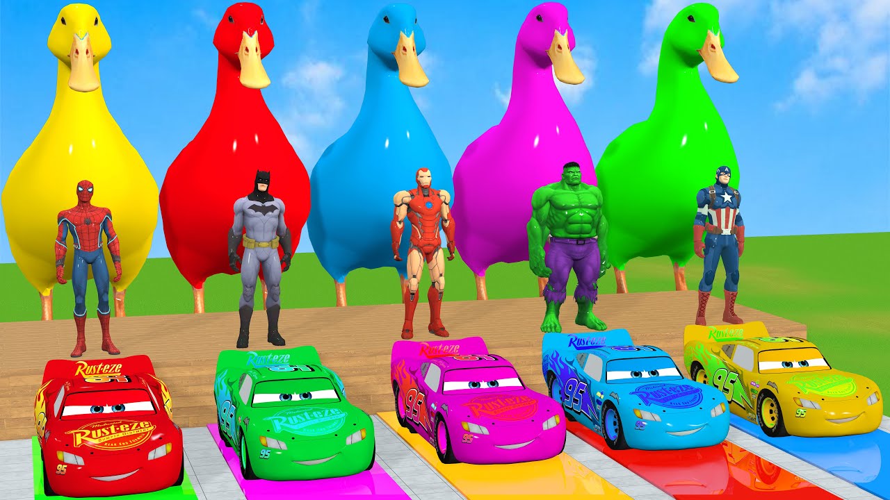 Long Slide Game With Elephant Gorilla Buffalo Hippopotamus Tiger 3d Animal Game Funny 3d Animals