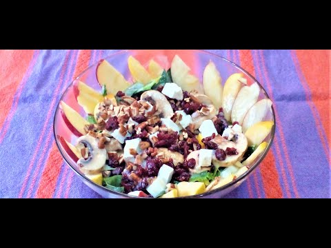 ENSALADA DE VEGETALES Y MANZANA