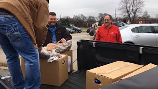 GM’s Flint Assembly workers give 478 food baskets to families in need