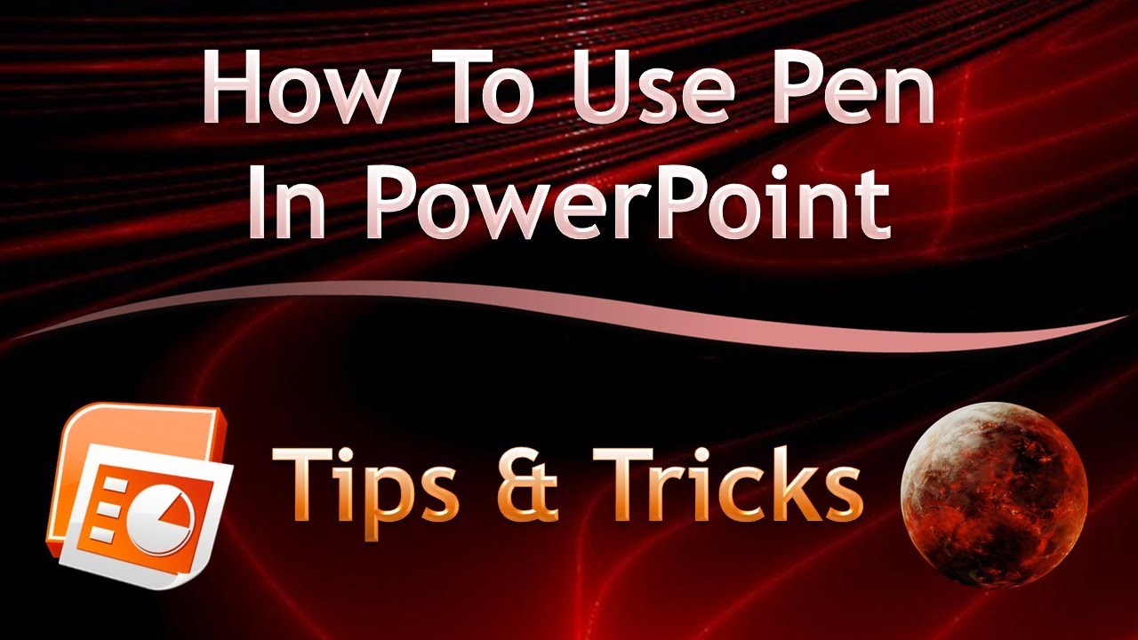 powerpoint presentation pen tool