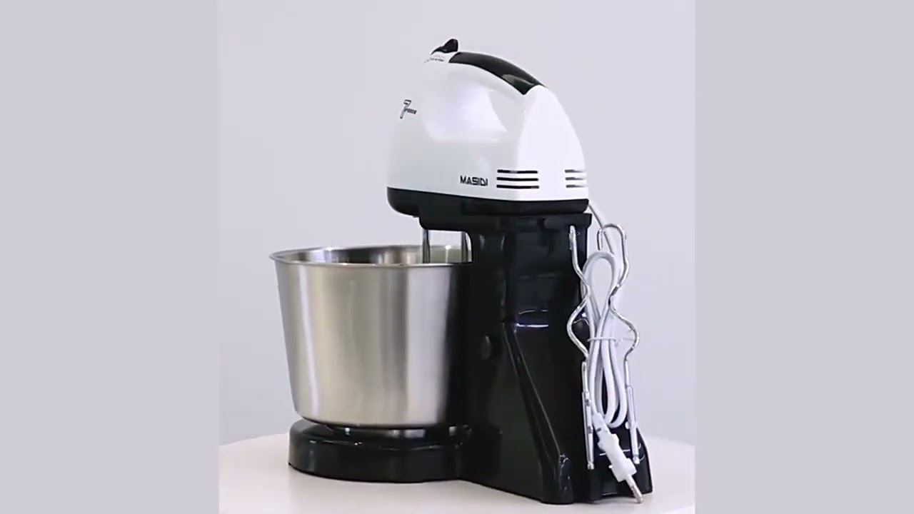 2L 7 Speed Stainless Stand Electric Mixer with Bowl 220V-240V (200W) AS496