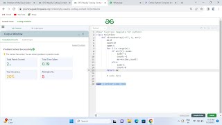 GFG WEEKLY CONTEST 131 SOLUTION || ALL SOLUTION|| JAVA || PYTHON || C++