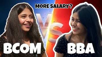 BCom Vs BBA : 4 LPA vs 10 LPA? (I was Shocked 😱)