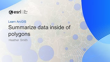 Summarize data inside of polygons