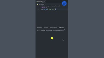 print every installed module in system in python through code #shorts #short