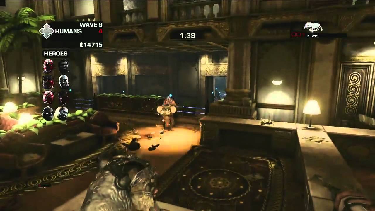 Gears of War 3 Multiplayer Gameplay: Checkout [HD] 