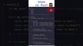 Como definir, instanciar e utilizar Enum no Rust e em estruturas de controle de fluxo #rust #rustbr