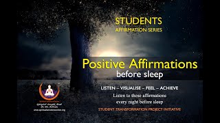 Students' Positive Affirmations before Sleep | STPI | Sri.VG