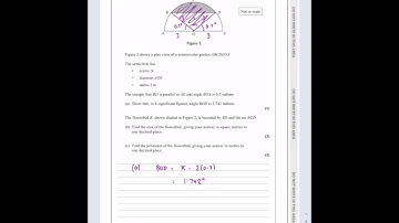 IAL Edexcel Jan 2022 P1 Q5, Radians, Nick Peters
