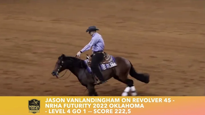 Jason Vanlandingham on Revolver 45 - NRHA Futurity...