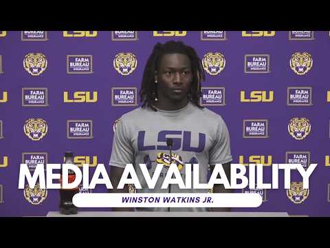 Winston Watkins Jr. Post Practice Media Availability 4/23/2026
