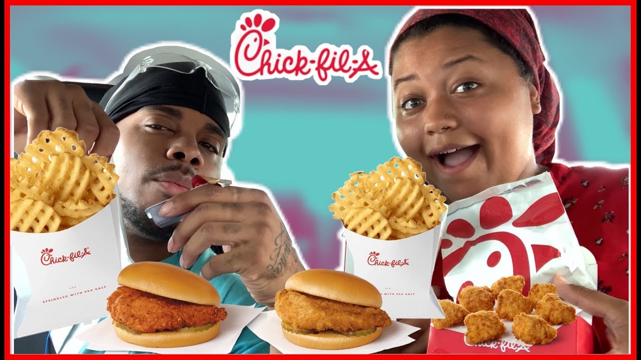 Chick Fil A Car MUKBANG SMACKING AND BURPING NOISES WARNING YouTube
